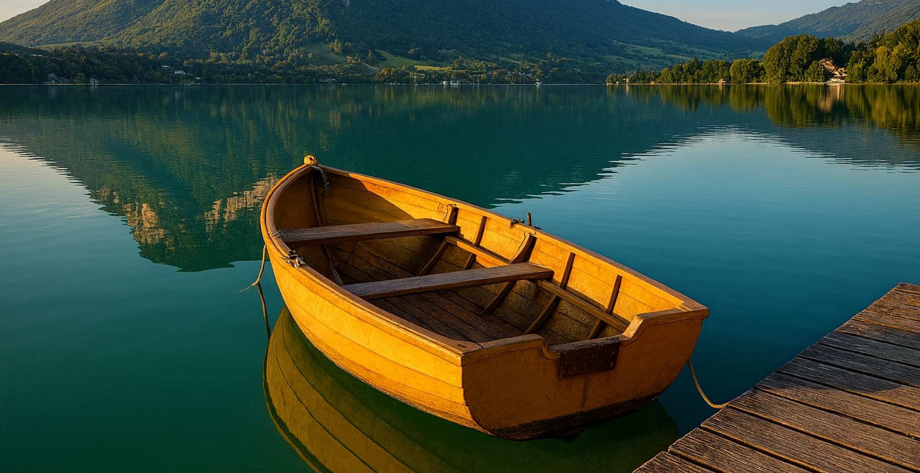 le lac d?aiguebelette savoie