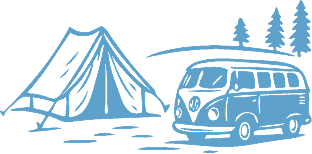 camping illu